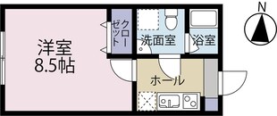 アミティ館内二番館の物件間取画像